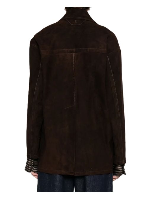 Salvatore Santoropatch-pocket jacket Salvatore Santoro | 50157-DDARK BROWN